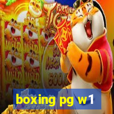 boxing pg w1